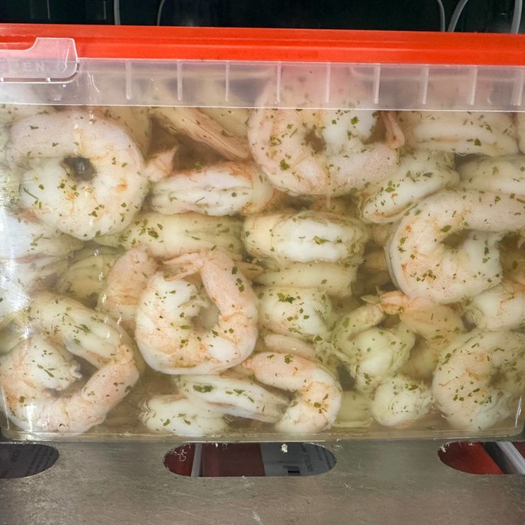 Креветки в масле (уп 1,9 кг)