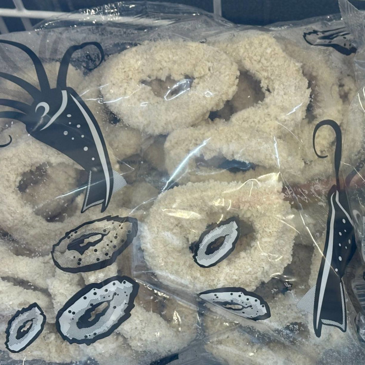 Кольца кальмара в панировке (500 гр)