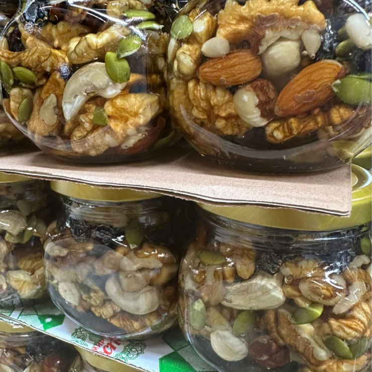 Орешки с мёдом (300 гр)