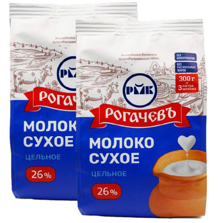 Молоко сухое «Рогачёвъ» (300 гр)