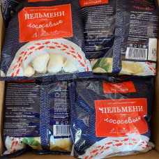 Пельмени лососевые (уп 0,5 кг)