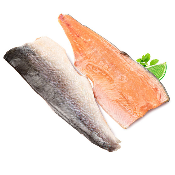 Филе горбуши на шкуре (цена за 1 кг, заказ от 0,5 кг)