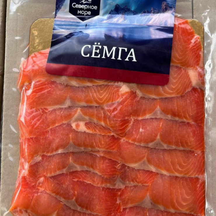 Семга нарезка с\с (уп 500 гр)
